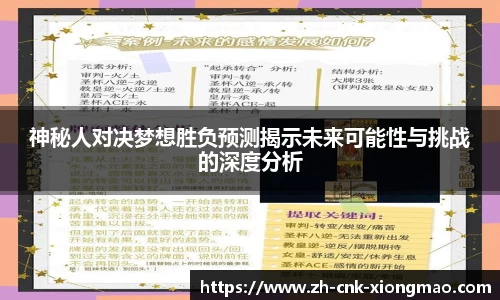神秘人对决梦想胜负预测揭示未来可能性与挑战的深度分析